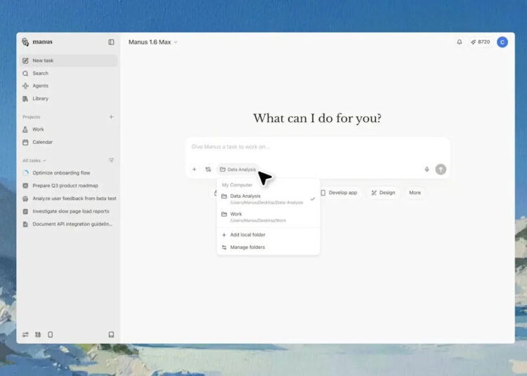Meta brings Manus AI agent to your Windows PC and Mac for automating tasks